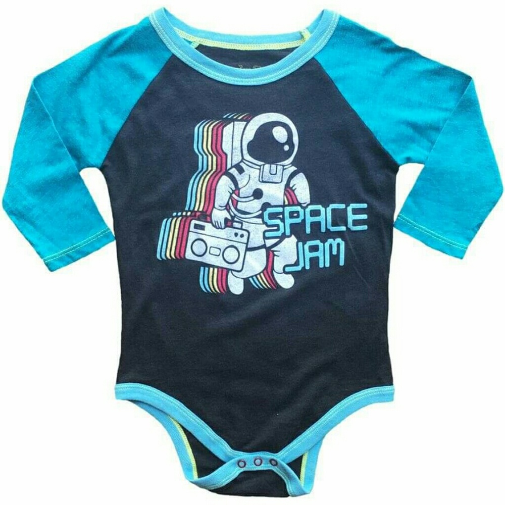 NEW - Rowdy Sprout - Space Jam Onesie